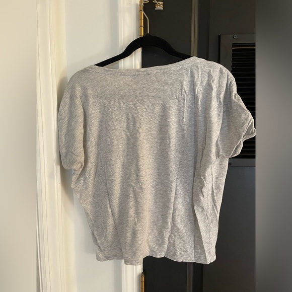 Express - Ruched Sleeve T Shirt - Picture 4 of 4